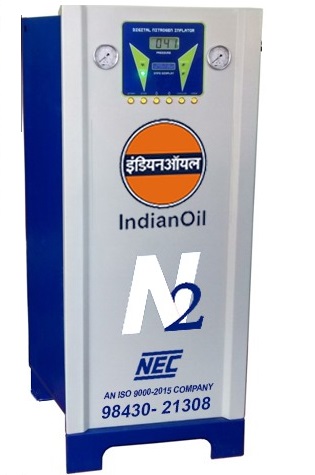 N2 Tyre Inflators IOCL Petrol Bunk Indian Oil