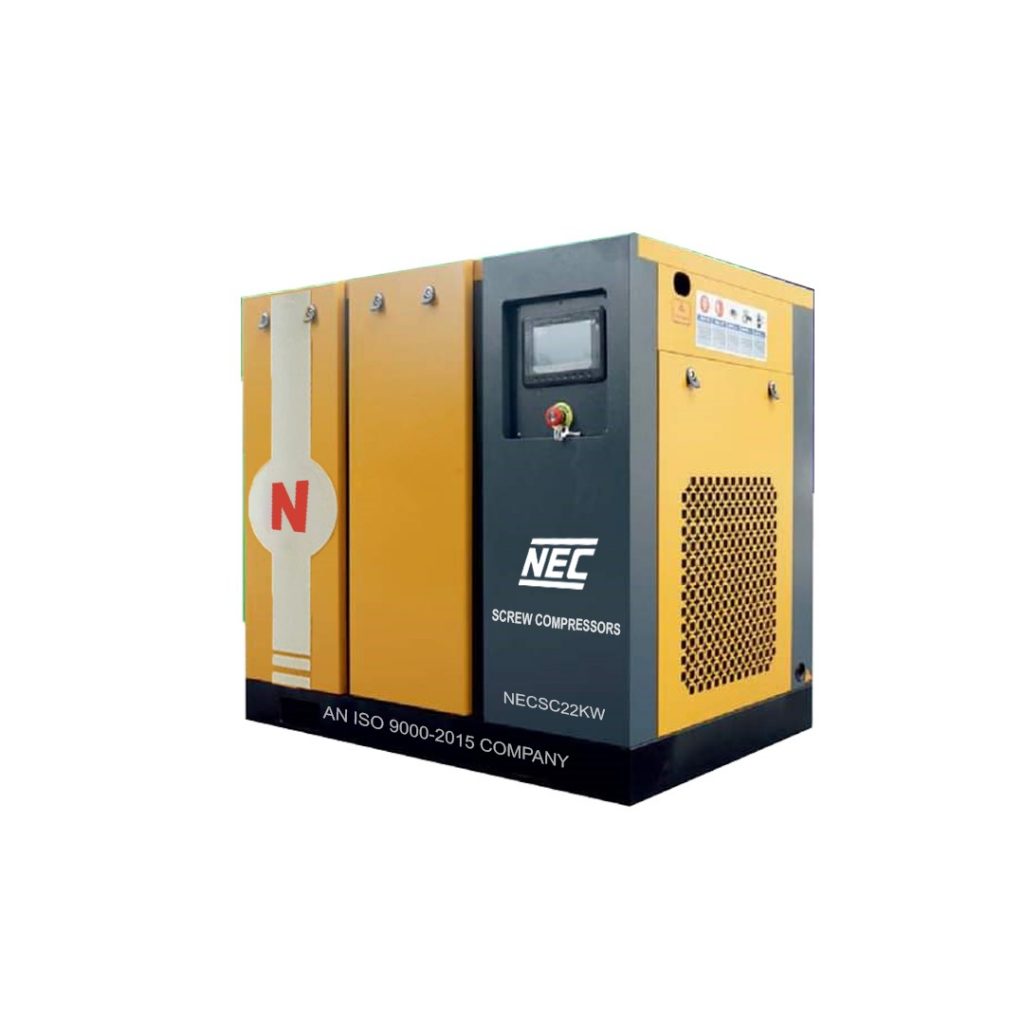 Base-Mounted-Rotary-Screw-Air-Compressor-NEC