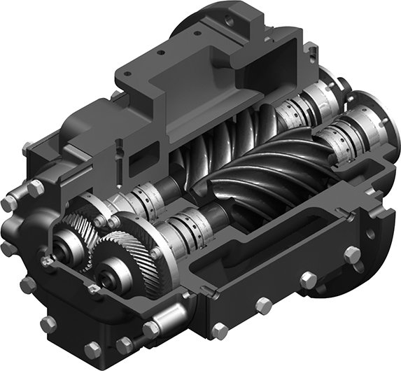 Rotary-Screw-Air-Compressor-NEC-screw