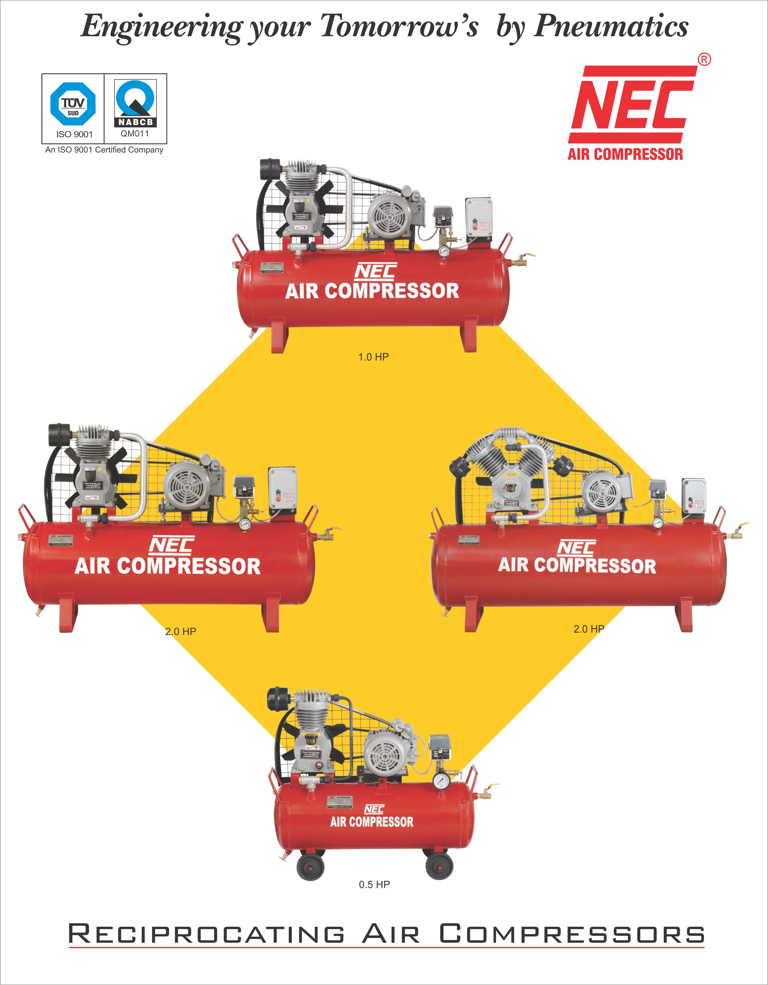 LEAFLETFRONT21 NEC Air Compressors and Pumps