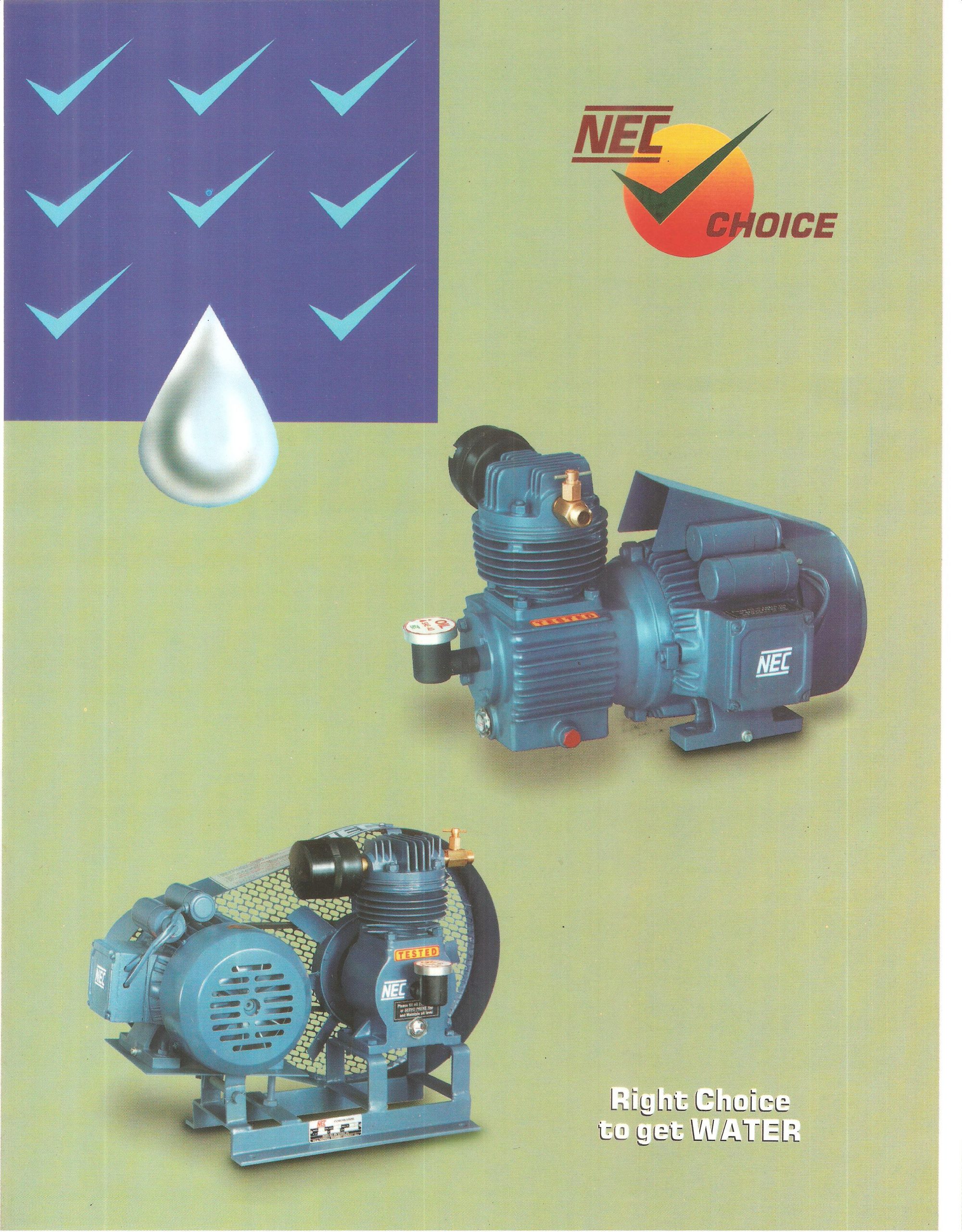NEC Air Compressors and Pumps